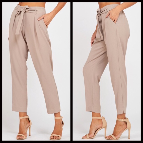 40% CLEARANCE 🎄Roxanne Belted Trouser - Picture 2 of 3